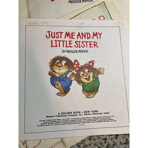 MERCER MAYER Little Critter Book Lot of 4 books - Picture 9 of 11